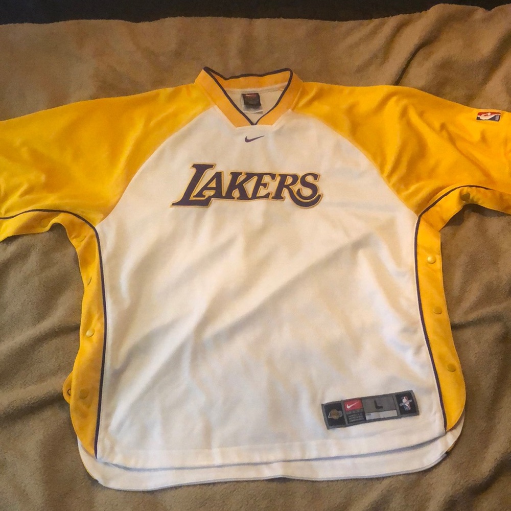 Vintage Los Angeles Lakers Team Warmup